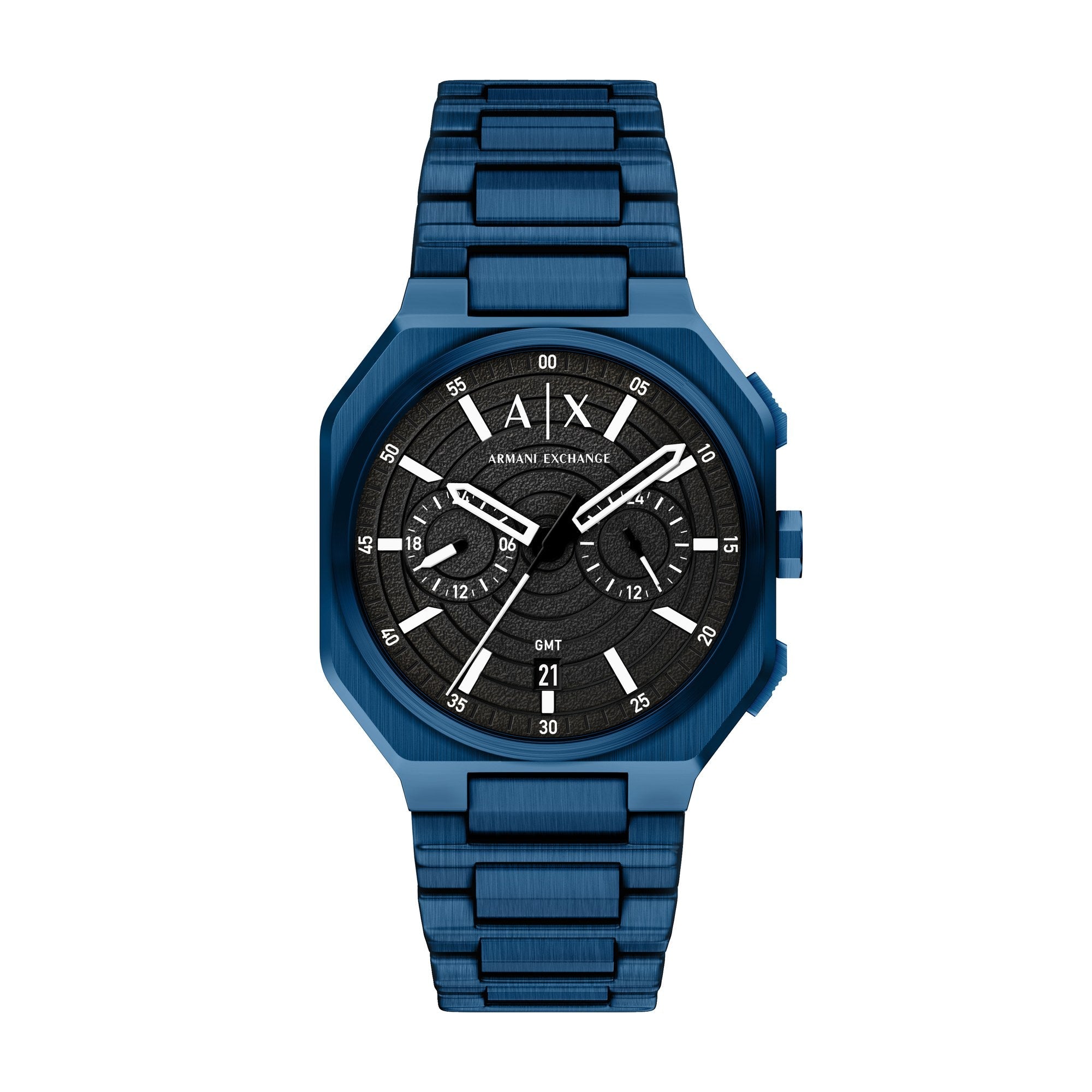 Armani Exchange men's watch, black dial