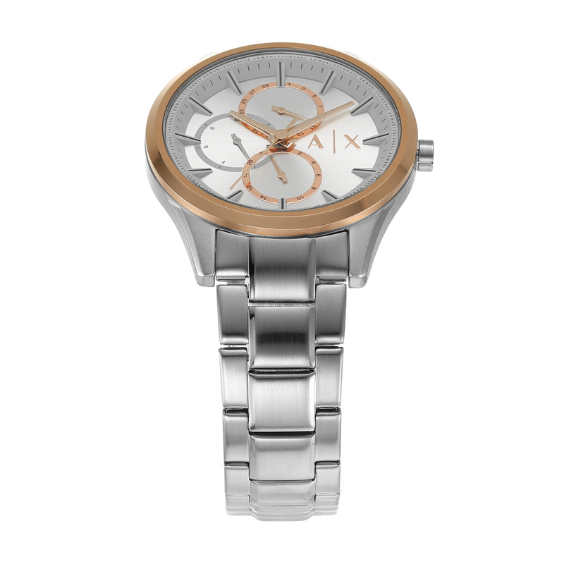 Armani Elegant Silver Stainless Steel Watch AX1870