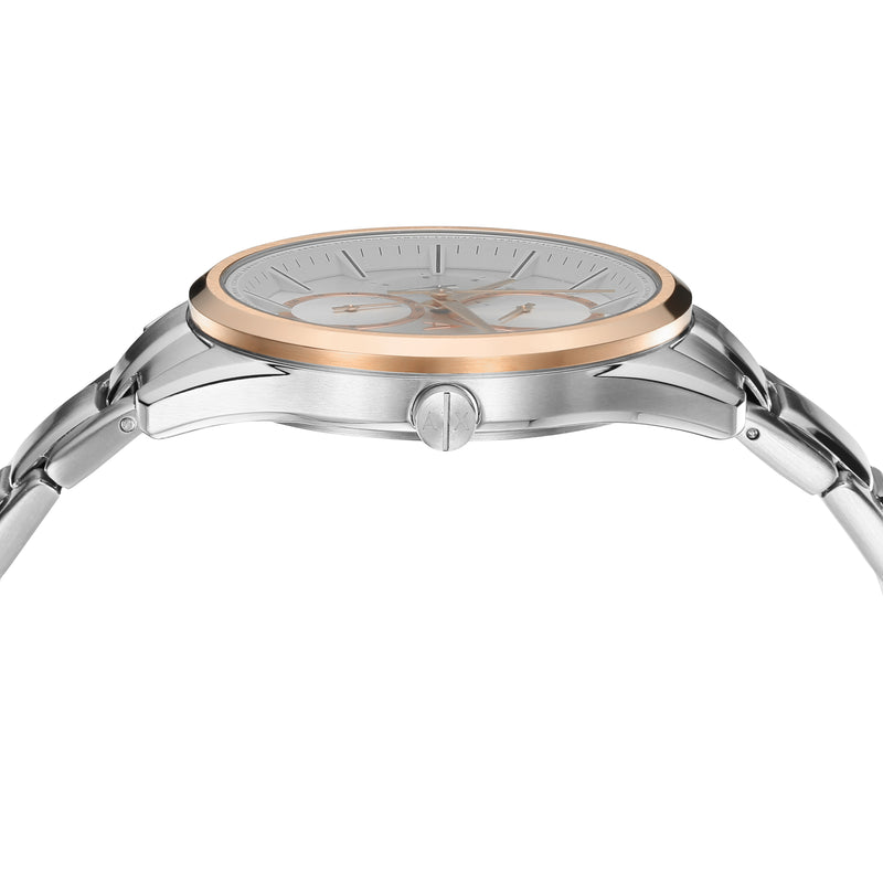Armani Elegant Silver Stainless Steel Watch AX1870