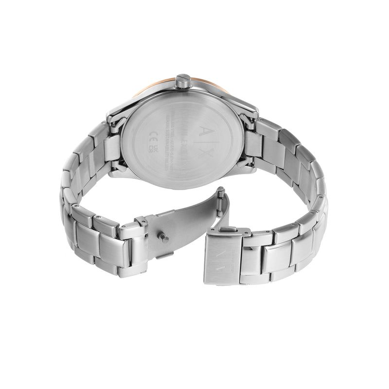 Armani Elegant Silver Stainless Steel Watch AX1870