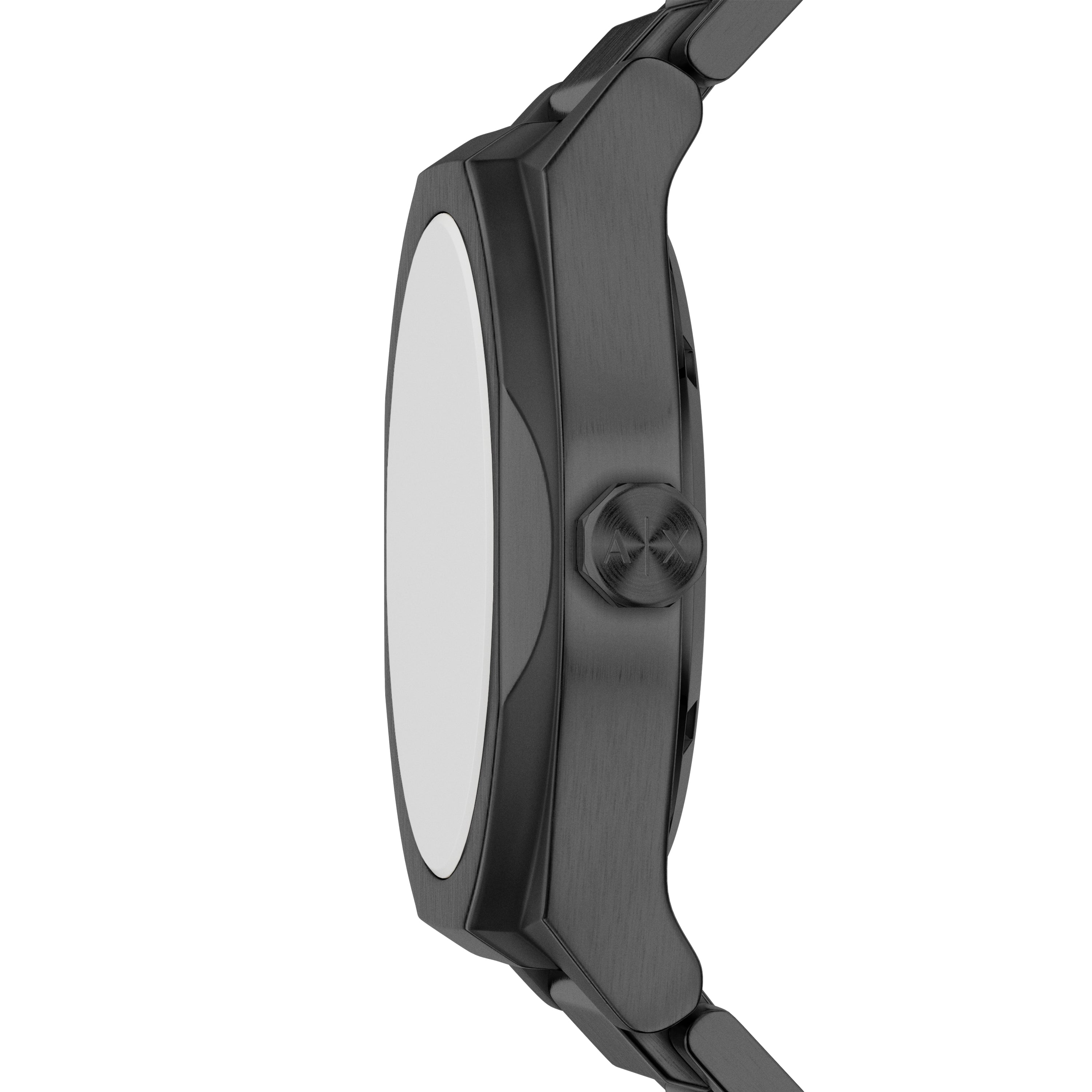 Armani Exchange  Sync Automatic Black Stainless Steel Watch AX4196