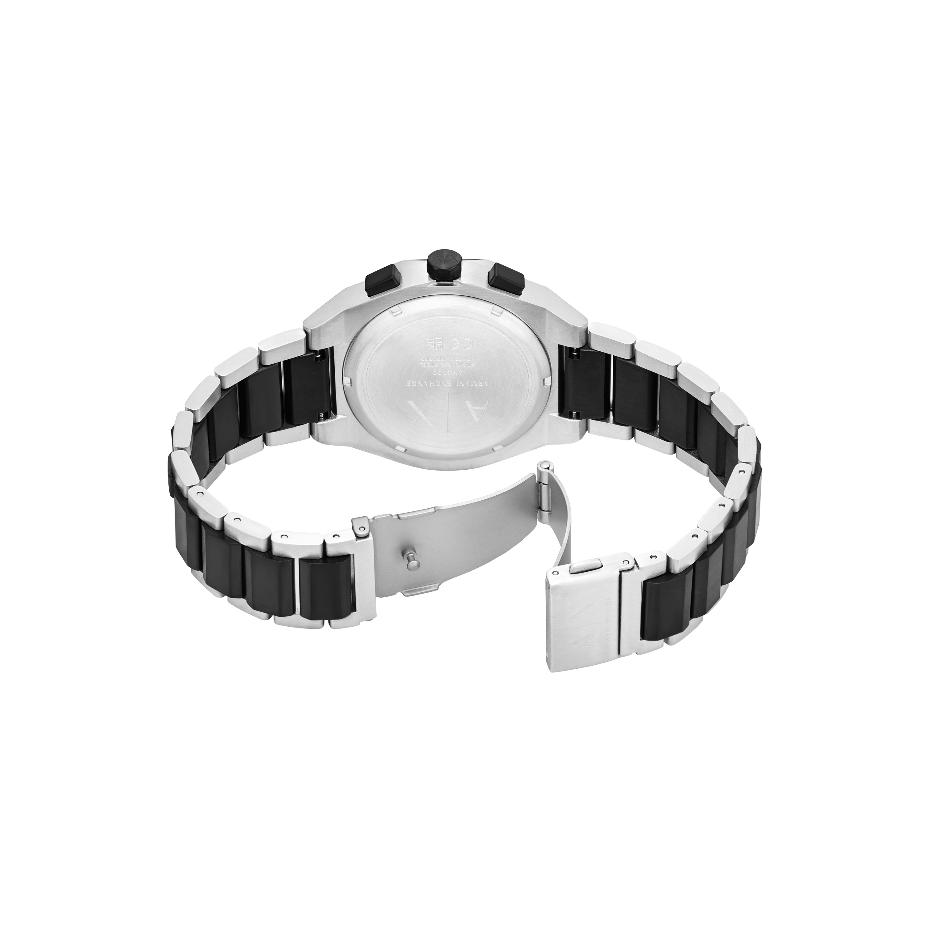 Armani Exchange Sync Chronograph Two Tone Stainless Steel Watch AX4199