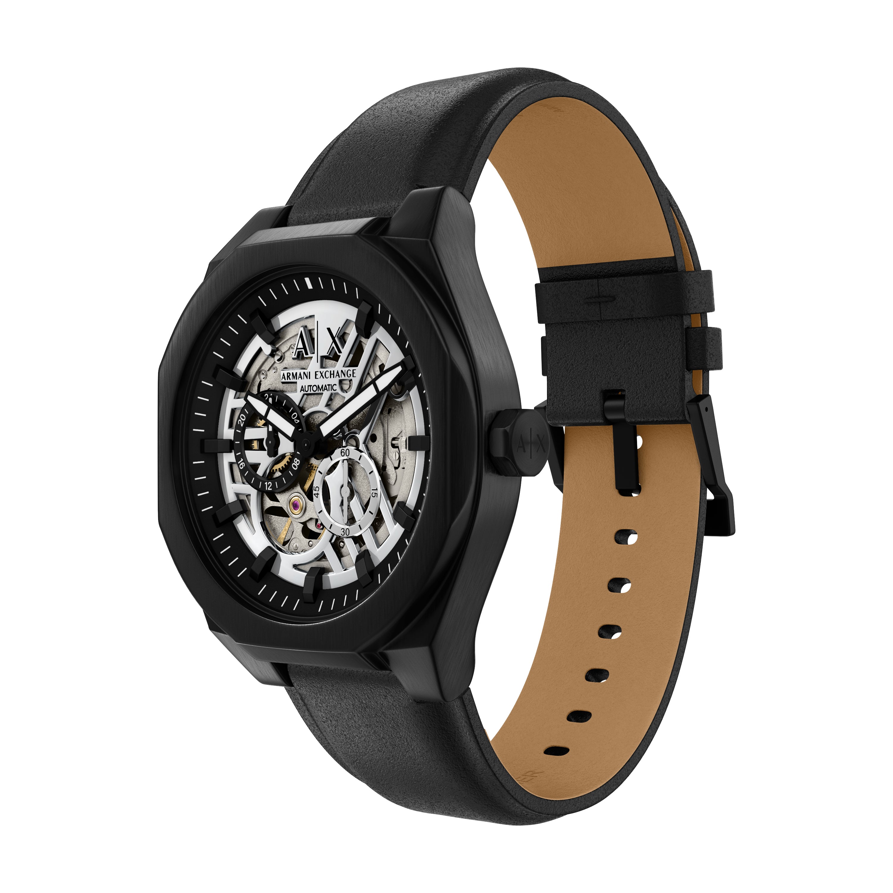 Armani Exchange Sync Silver Dial 44mm Men's Watch AX4297