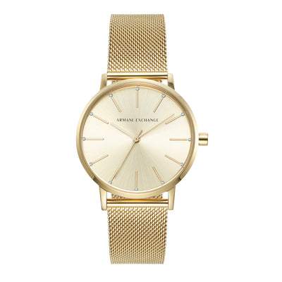 Armani Exchange Elegan Gold Women's Watch AX5536