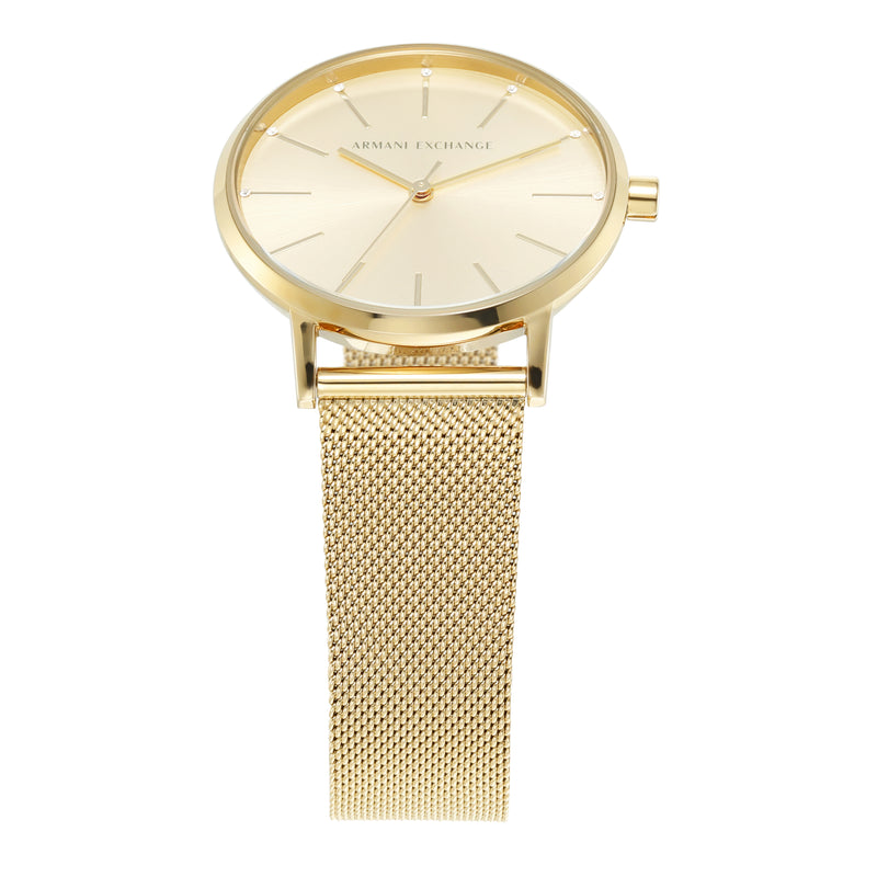 Armani Exchange Elegan Gold Women's Watch AX5536