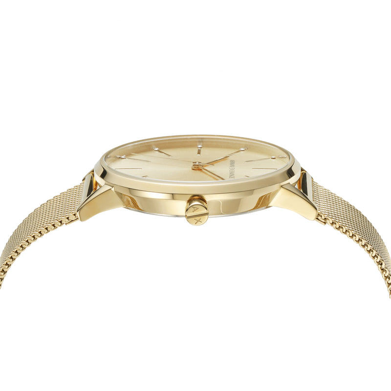 Armani Exchange Elegan Gold Women's Watch AX5536