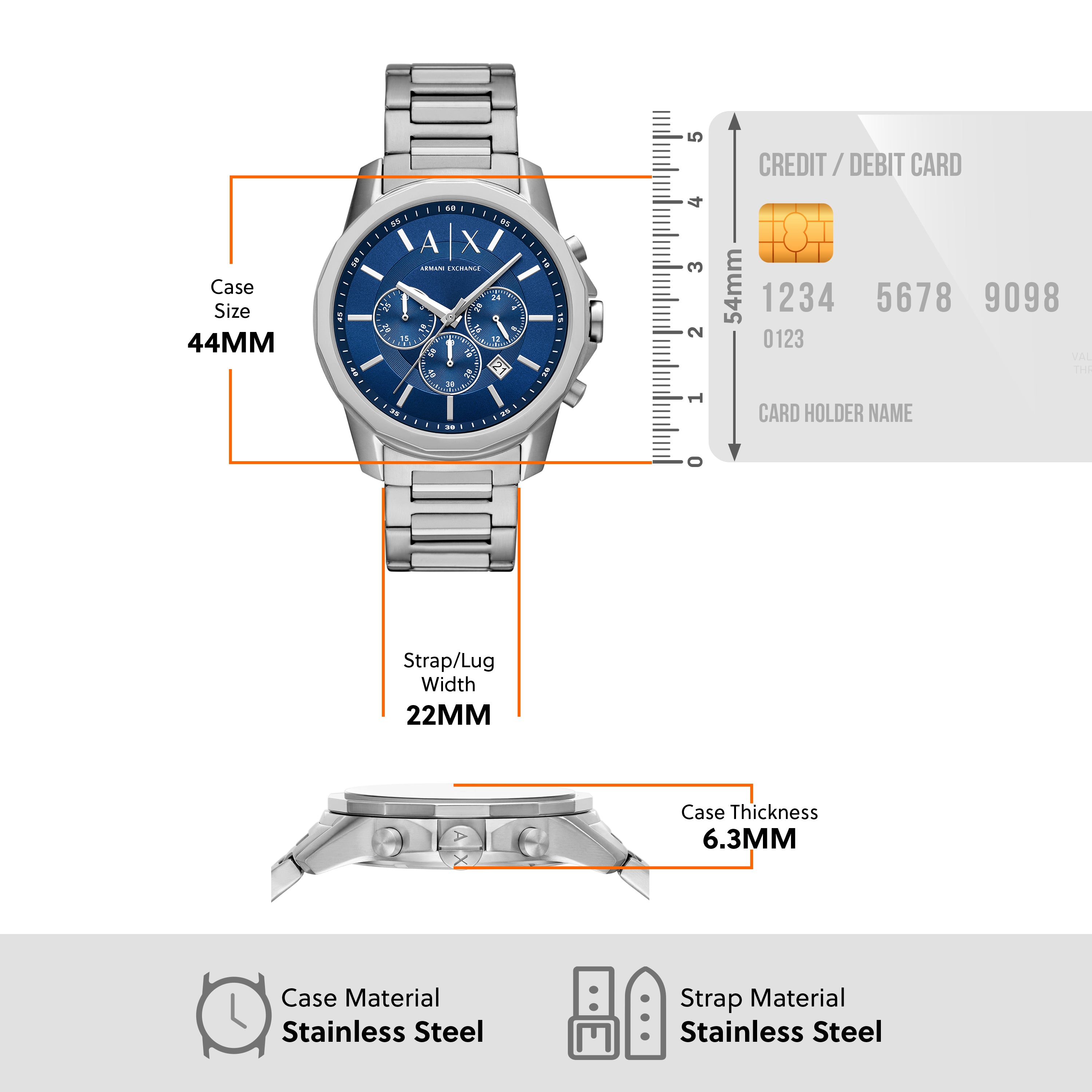 Armani Exchange AX7176SET Chronograph Watch