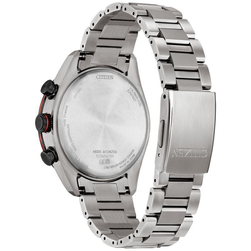 Citizen Attesa Radio Controlled Eco-Drive Titanium Watch AT8189-61E