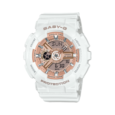 Baby g shock watch white on sale