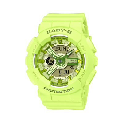 G shock light green discount