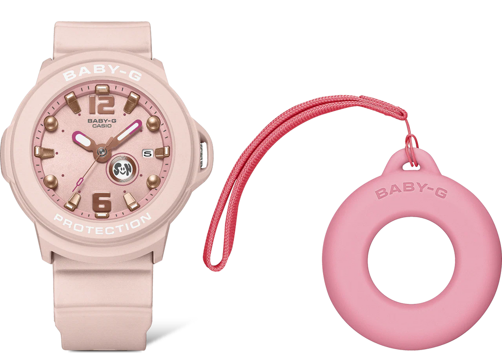 Baby-G +Plus Pastel Pink Analog Watch BGA15K-4A