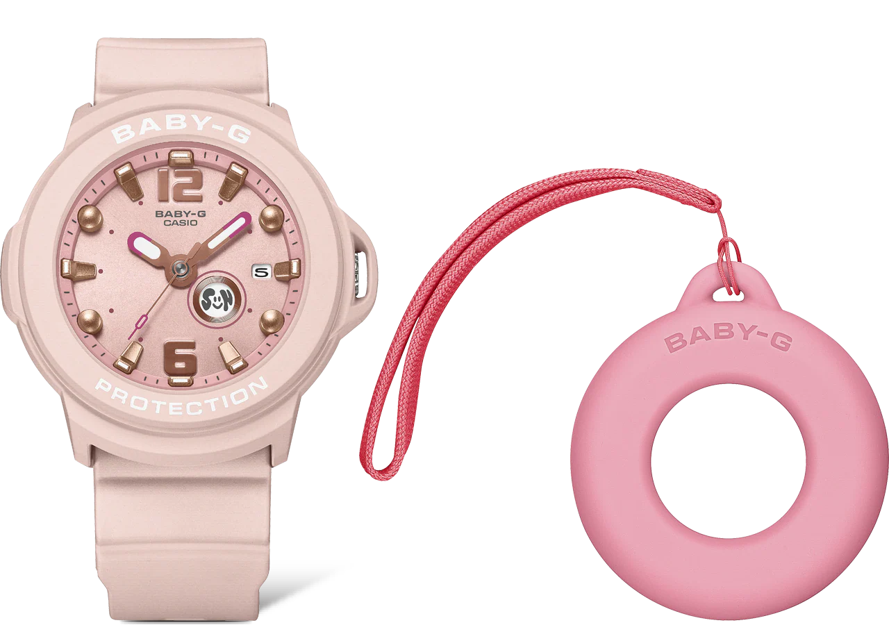 Baby-G +Plus Pastel Pink Analog Watch BGA15K-4A