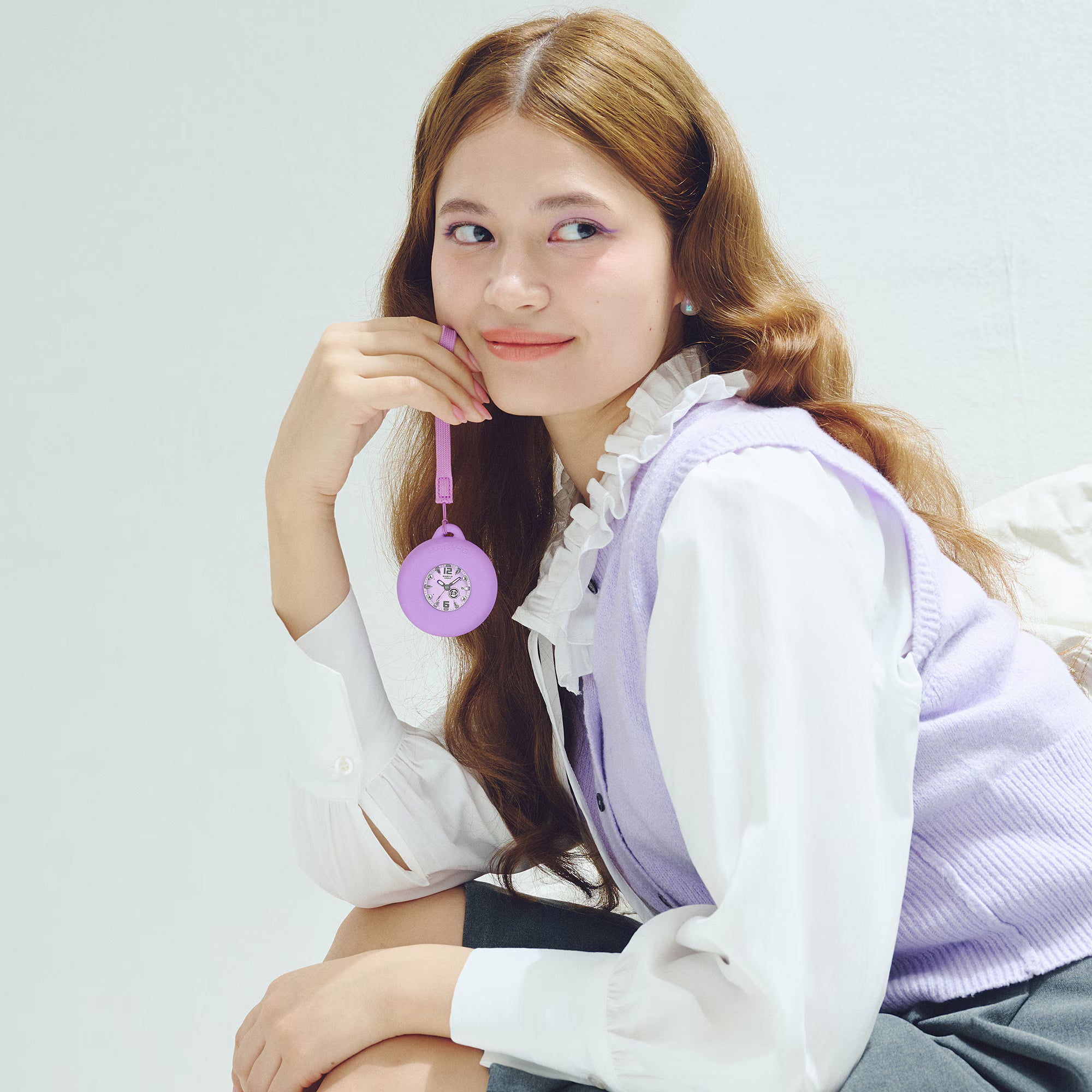 Baby-G +Plus Purple Analog Women's Watch BGA15K-6A
