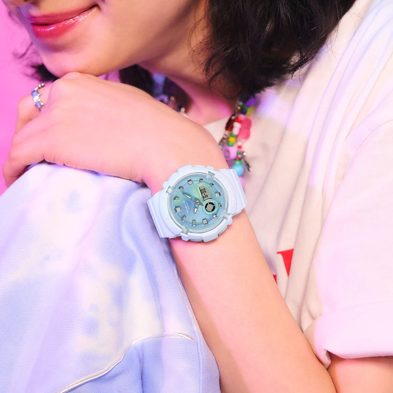 Baby-G Blue Dial Blue Resin Band Watch BGA280TD-2A