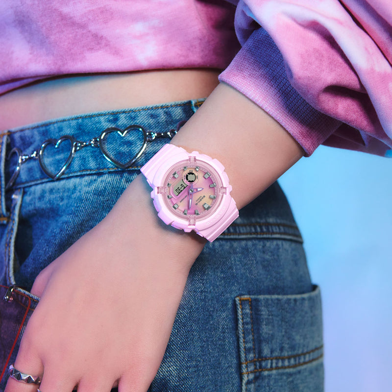 Baby-G BGA-280 Series Pink Resin Band Watch BGA280TD-4A