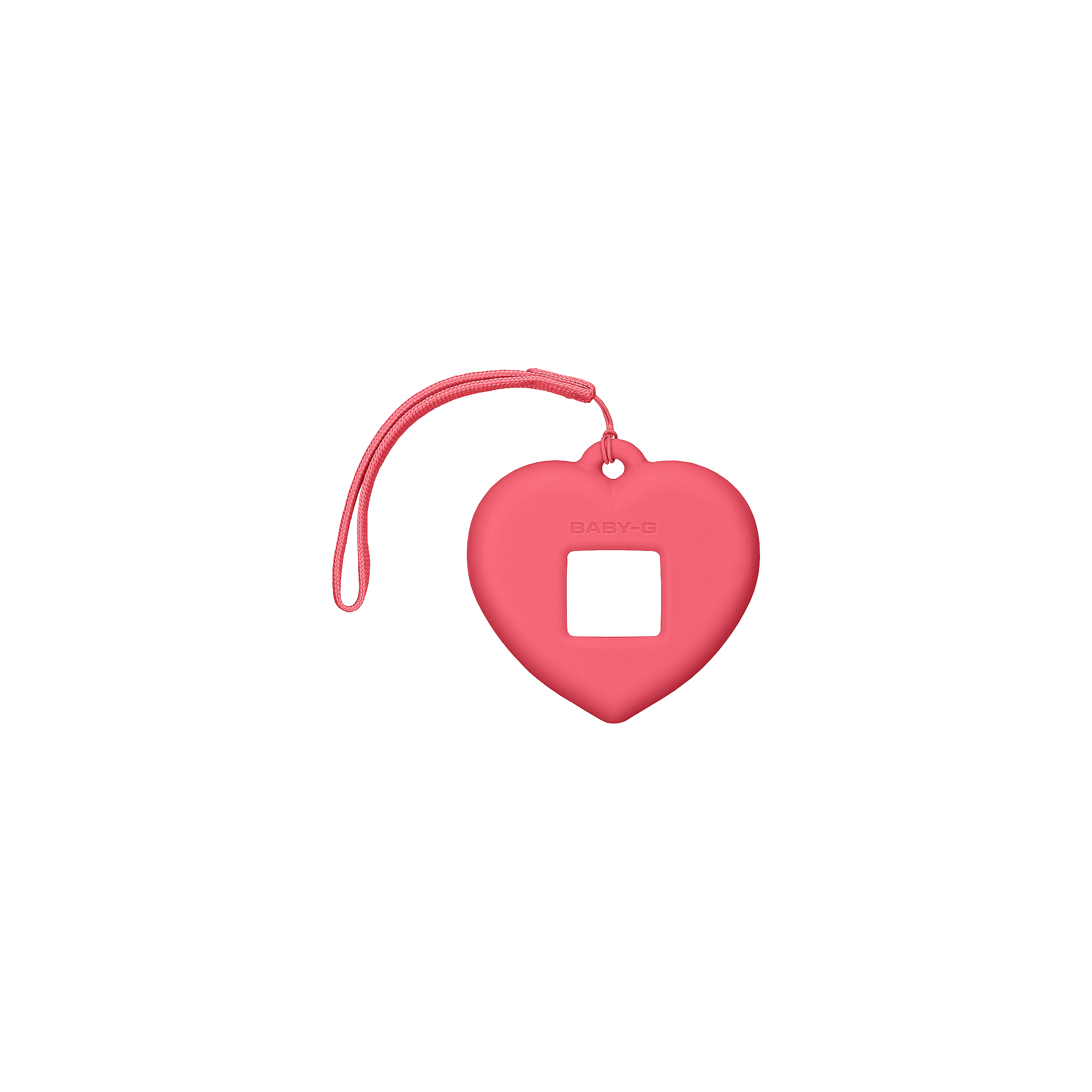 Baby-G Digital Heart Pop Dial Pink Resin Band Watch BGD10KH-4D