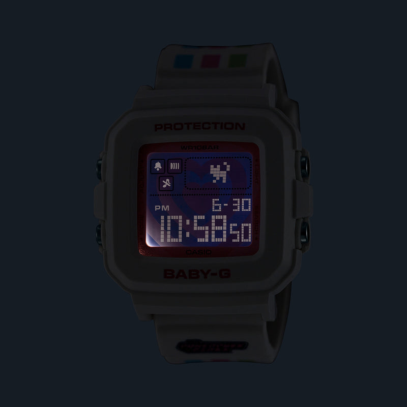 Baby G Powerpuff Girls Collaboration Resin Band Watch BGD10KPP-7D