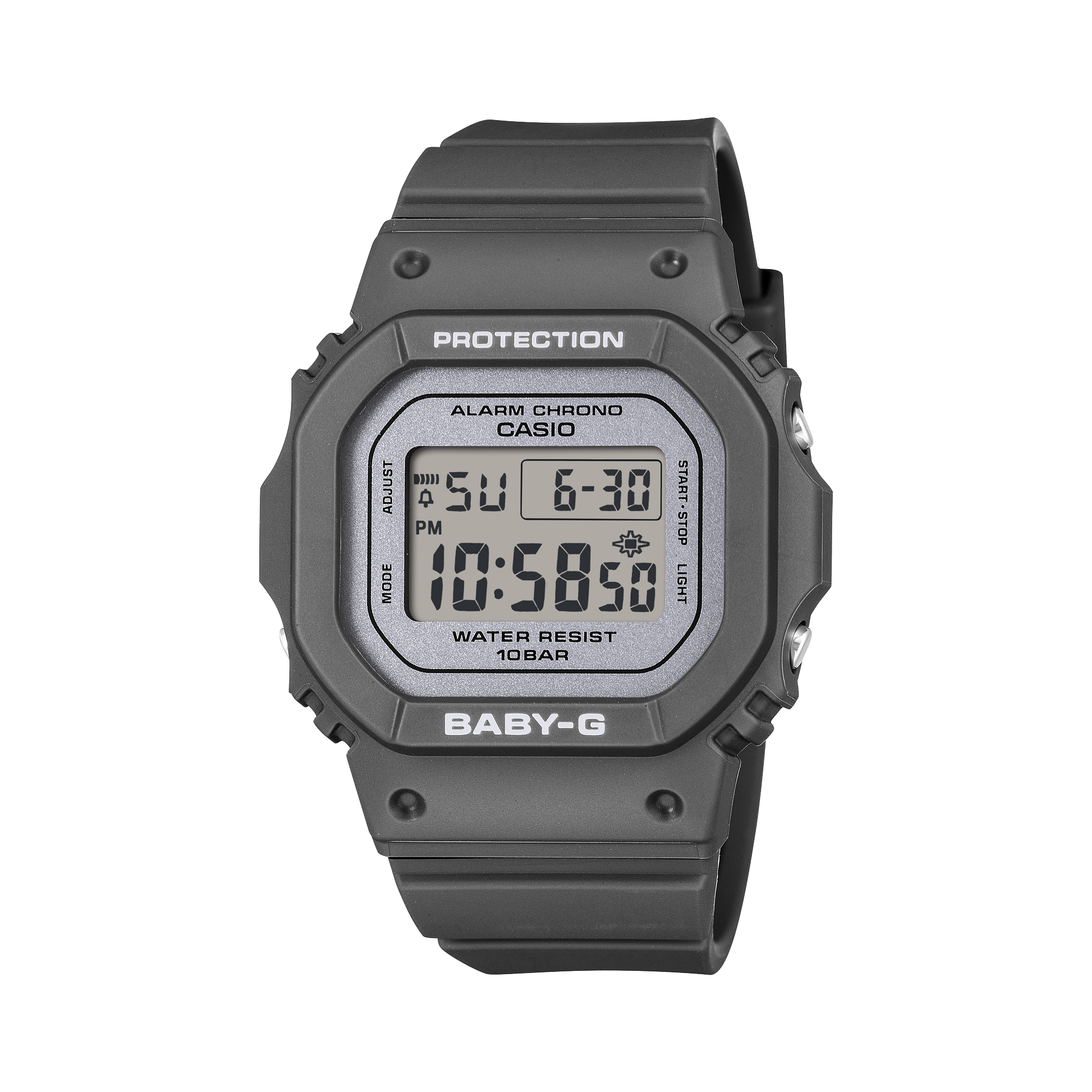 Casio Baby-G BGD565SC-1D white women's digital watch
