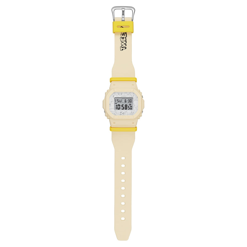 Baby-G Tweety Collaboration White Dial Resin Band Watch BGD565TW-5D