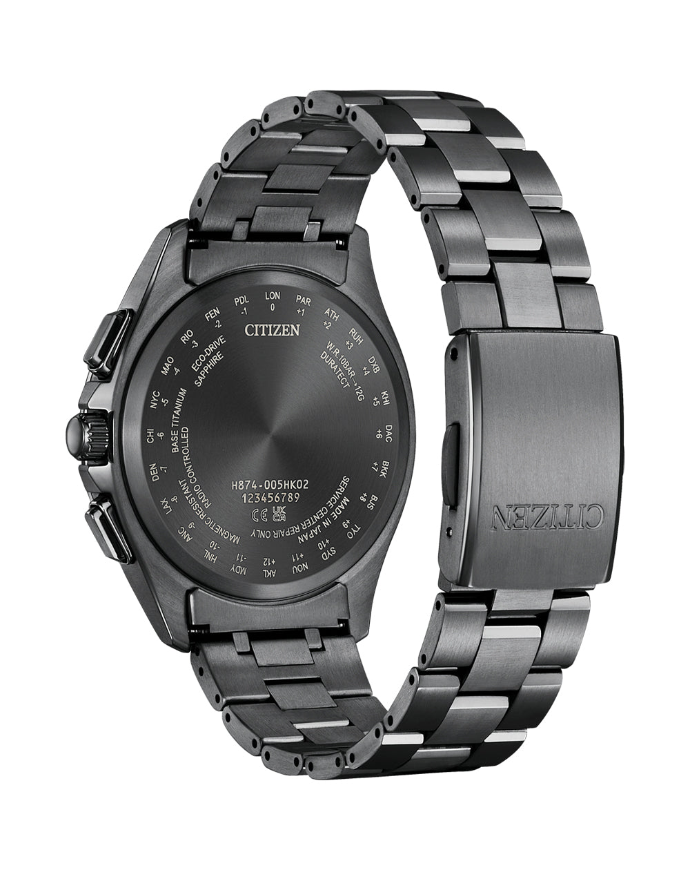 Citizen Attesa Radio Controlled Eco-Drive Titanium Watch BY1006-62E