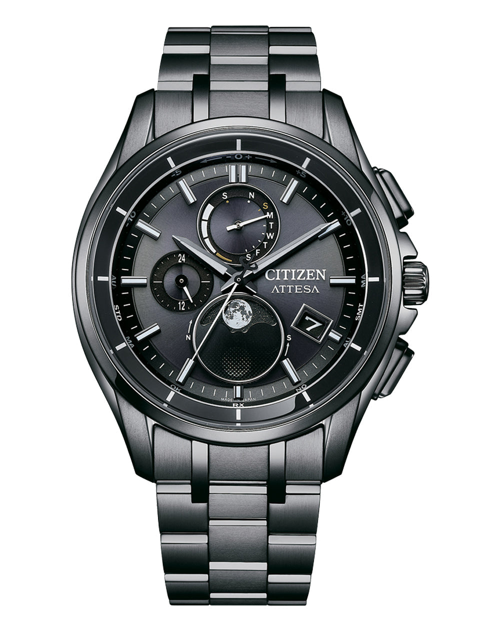 Citizen Attesa Radio Controlled Eco-Drive Titanium Watch BY1006-62E