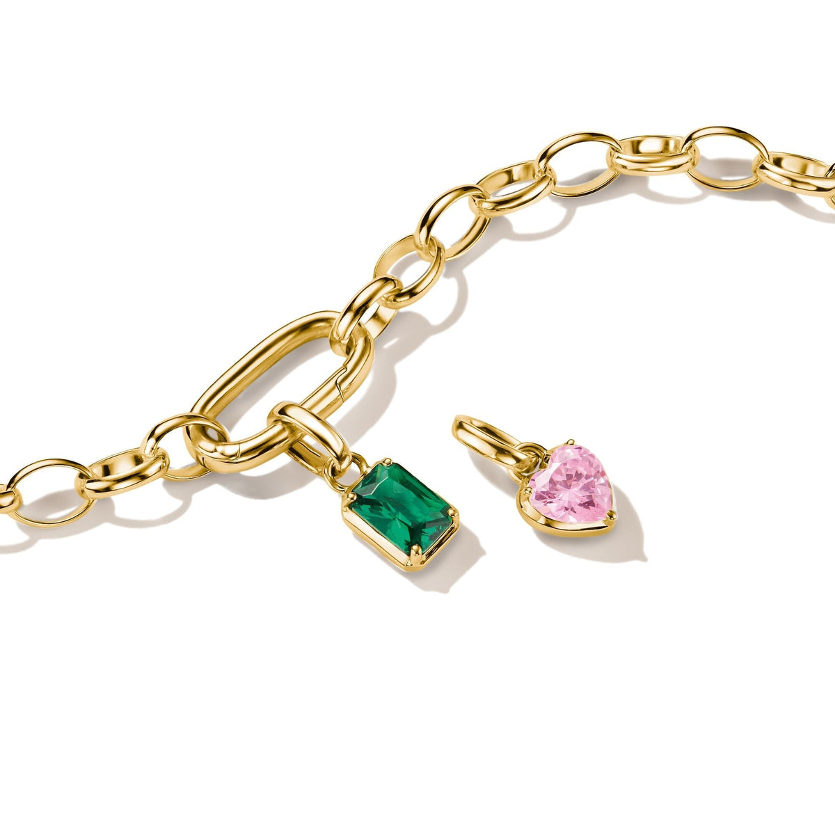 Thomas Sabo Gold-Plated May Birthstone Charm CCC1333MY CCC1333MY view 2