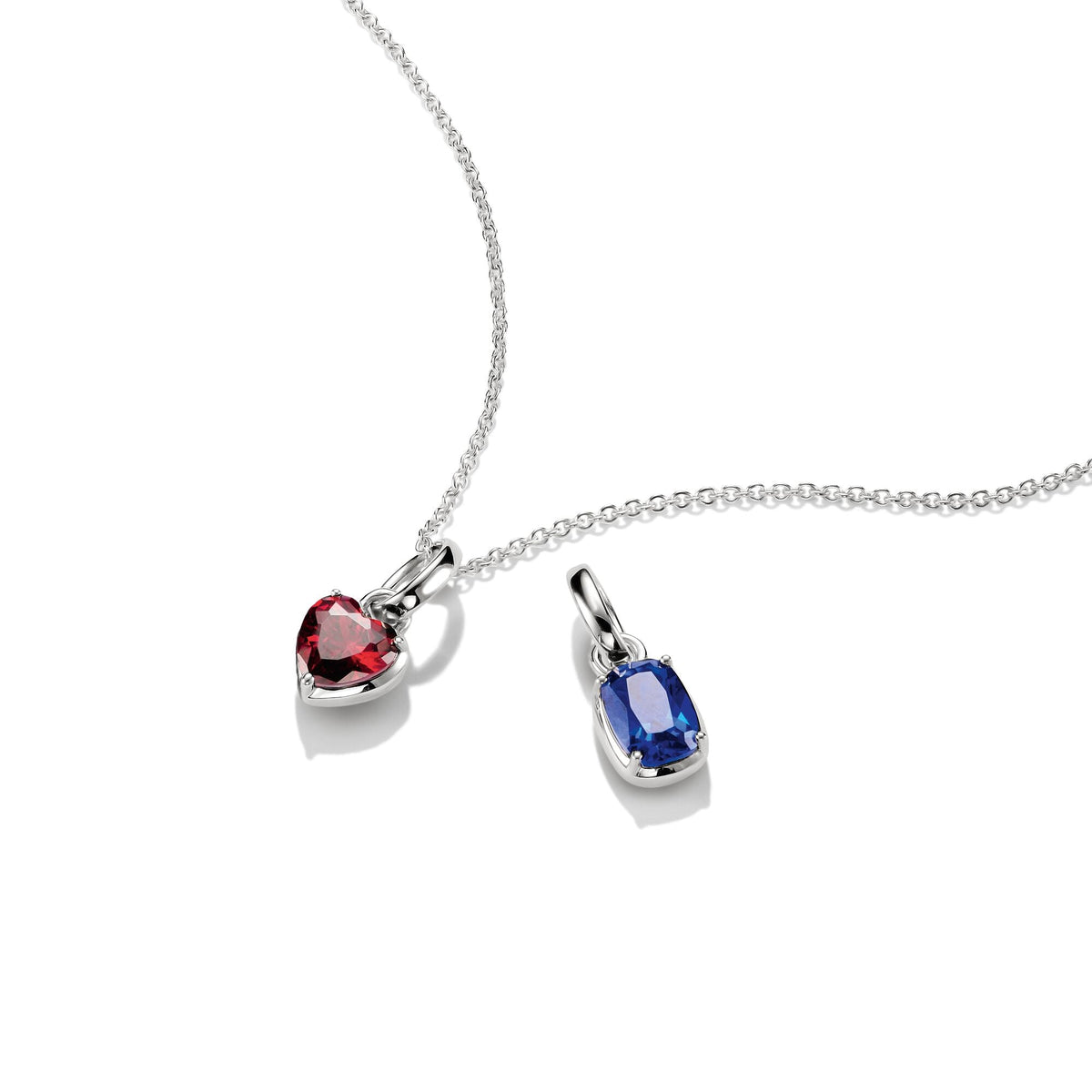 THOMAS SABO Connect Charm Heart Birthstone July