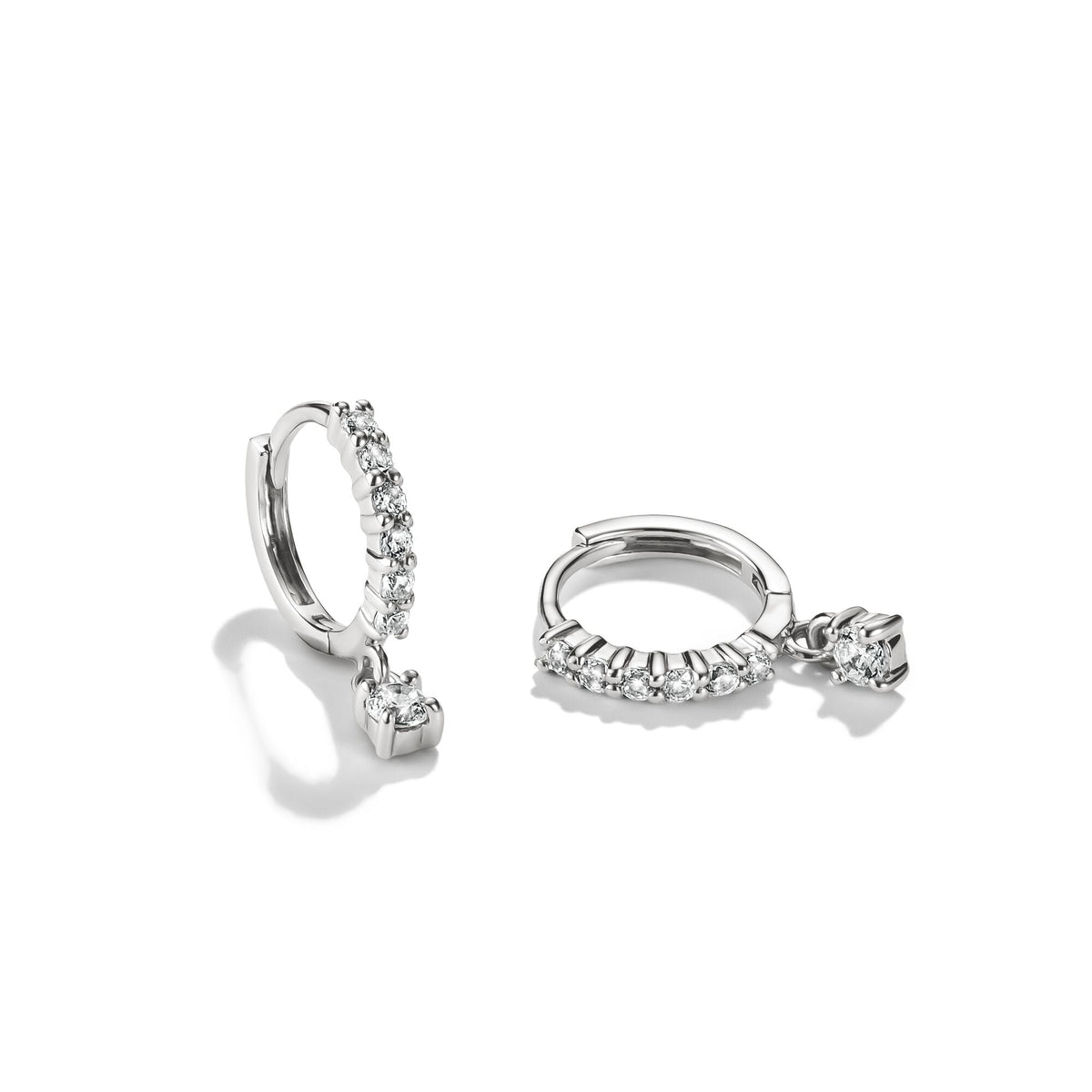 Thomas Sabo Hoop earrings with brilliant-cut zirconia TCR781 TCR781 view 4