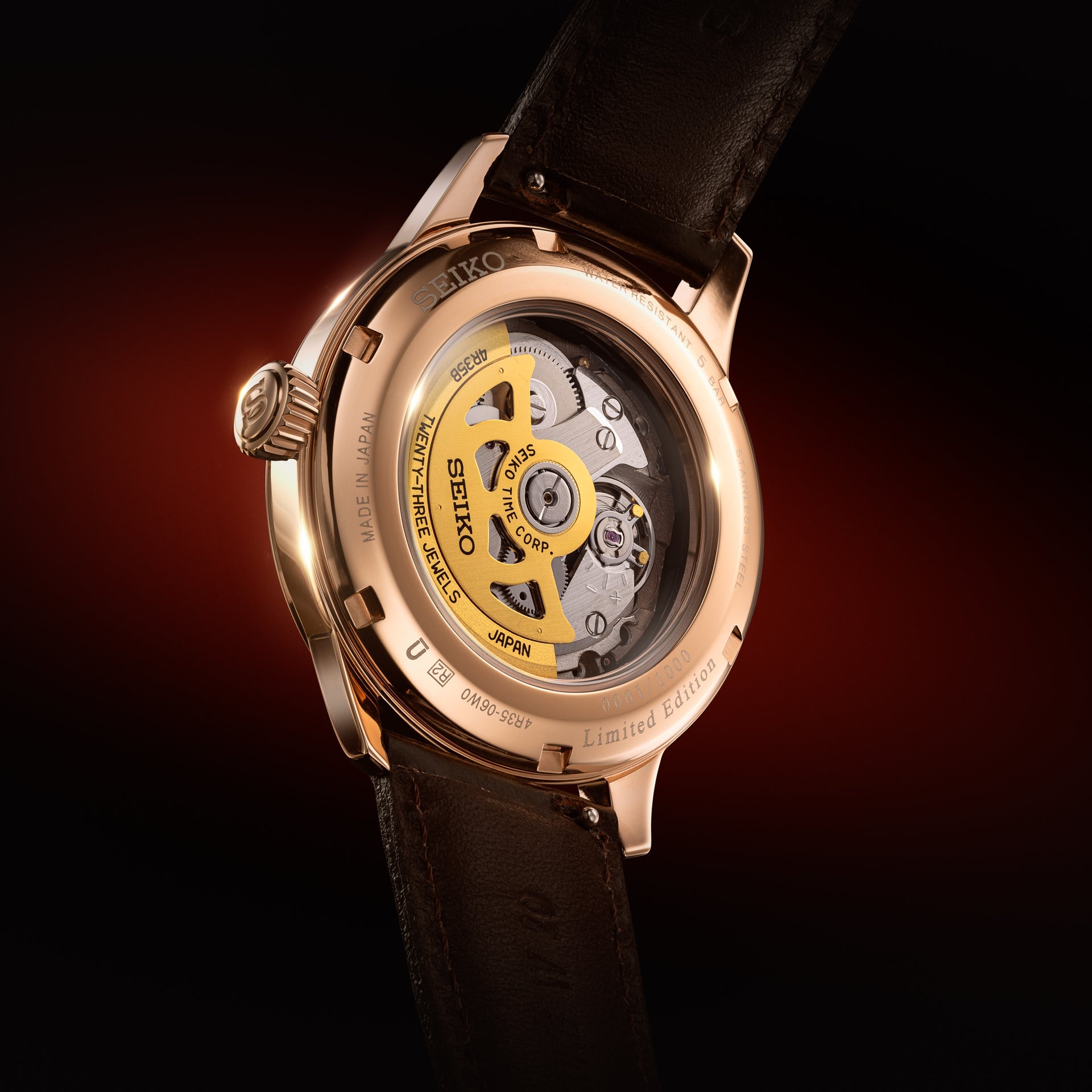 Seiko Presage Cocktail Time "The Conte" Australasian Limited Edition Watch SRPL96J