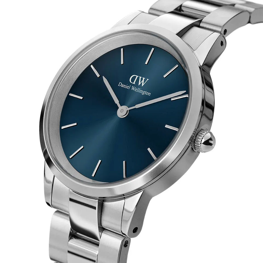 Daniel Wellington Iconic Link Arctic 32mm Blue Watch DW00100459  