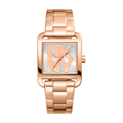 DKNY City Maxi Silver Dial Stainless Steel Watch DK1L001M0055