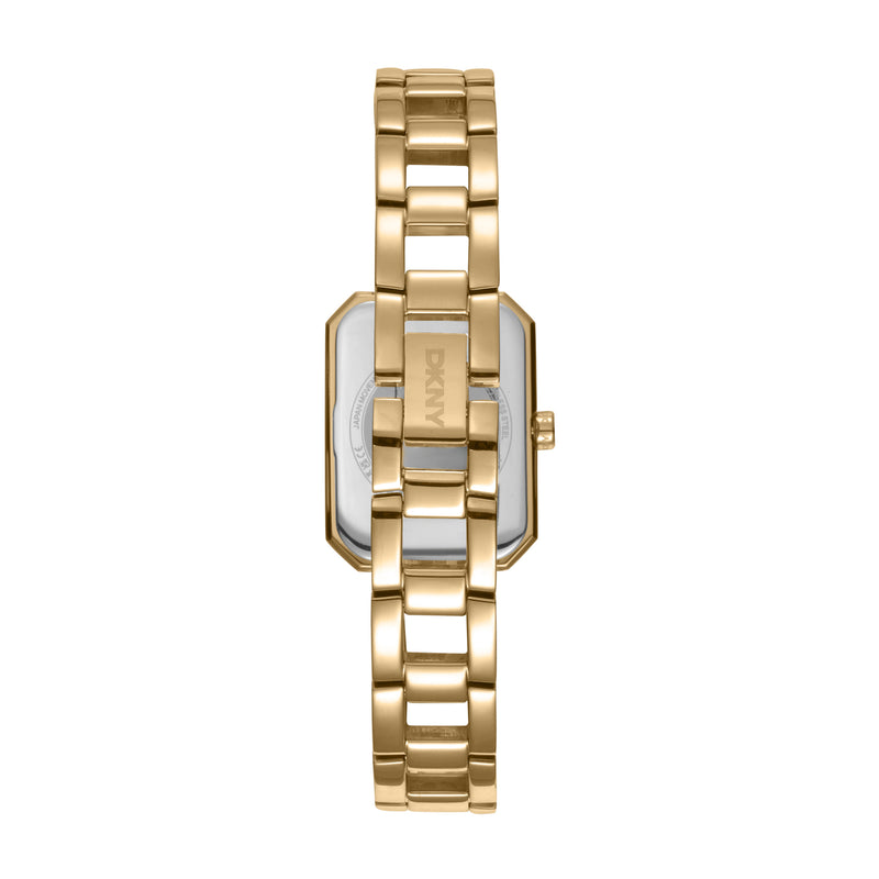DKNY Uptown Midi Black Dial Stainless Steel Watch DK1L009M0015