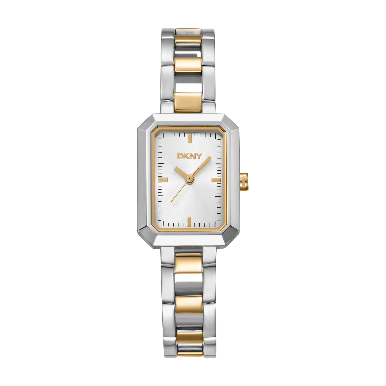 DKNY Uptown Midi Silver Dial Stainless Steel Watch DK1L009M0035