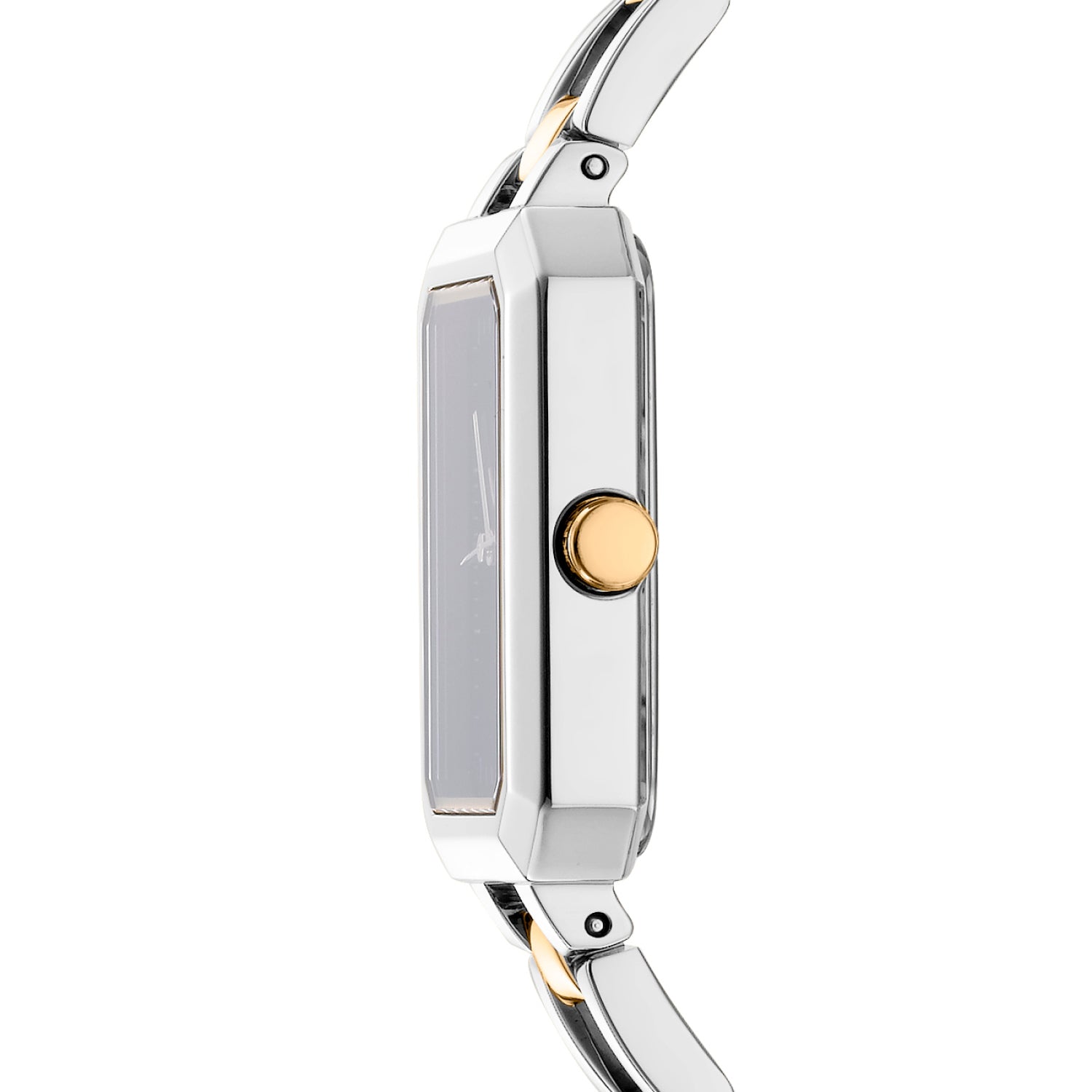 DKNY Uptown Midi Silver Dial Stainless Steel Watch DK1L009M0035