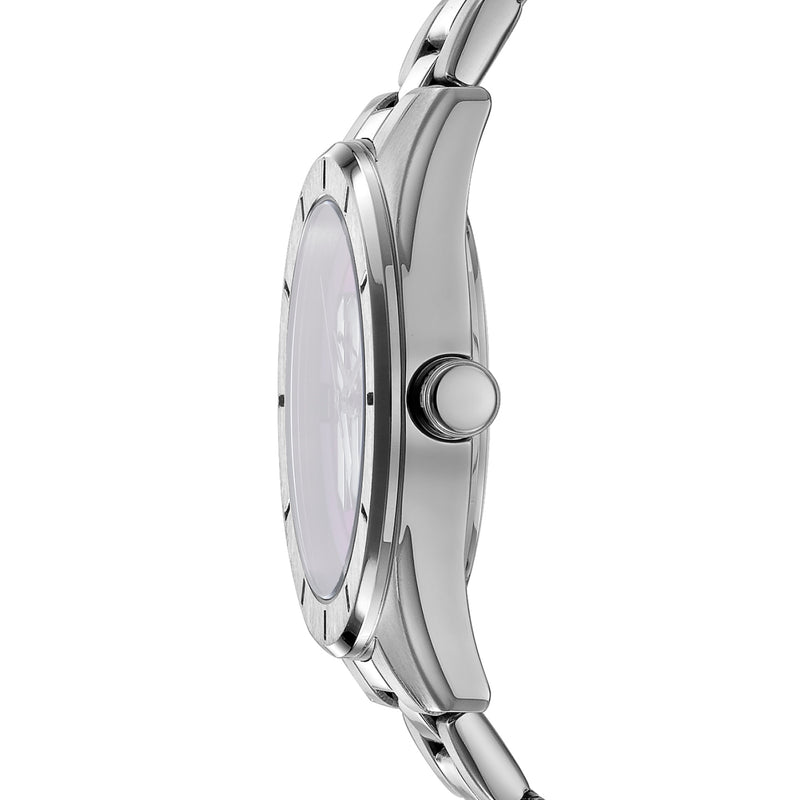 DKNY Chambers Midi Silver Dial Stainless Steel Watch DK1L016M0045