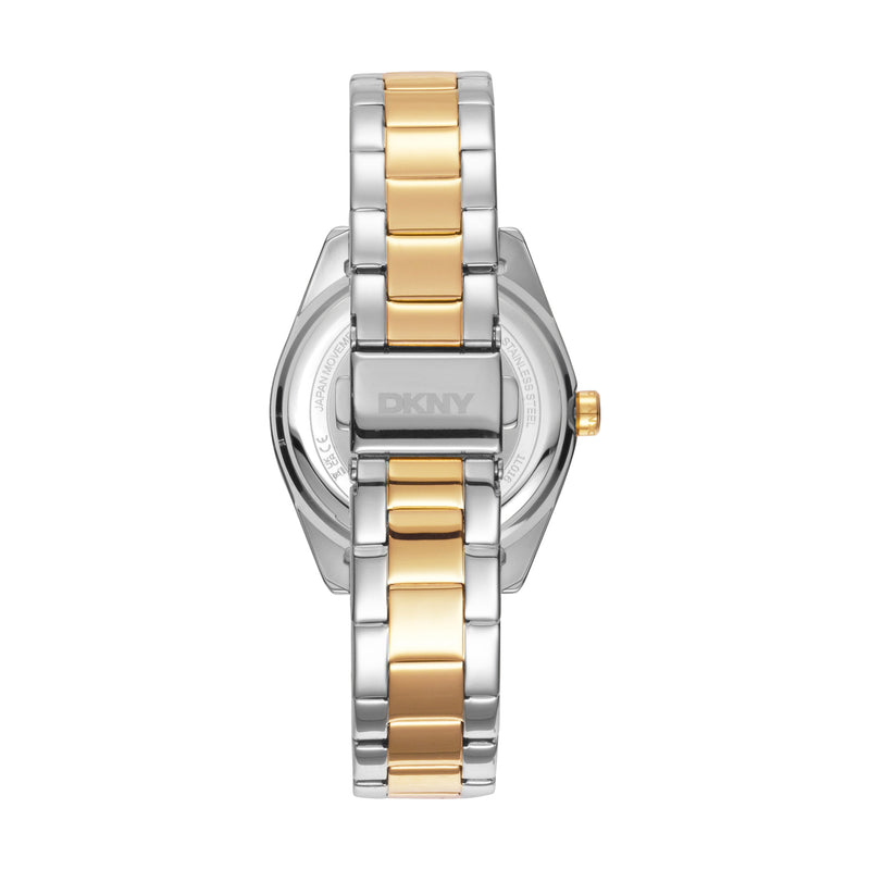 DKNY Chambers Midi Green Dial Stainless Steel Watch DK1L016M0095