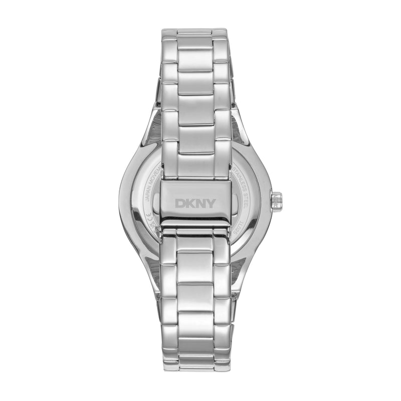 DKNY Parsons Glitz Blue Dial Stainless Steel Watch DK1L025M0035