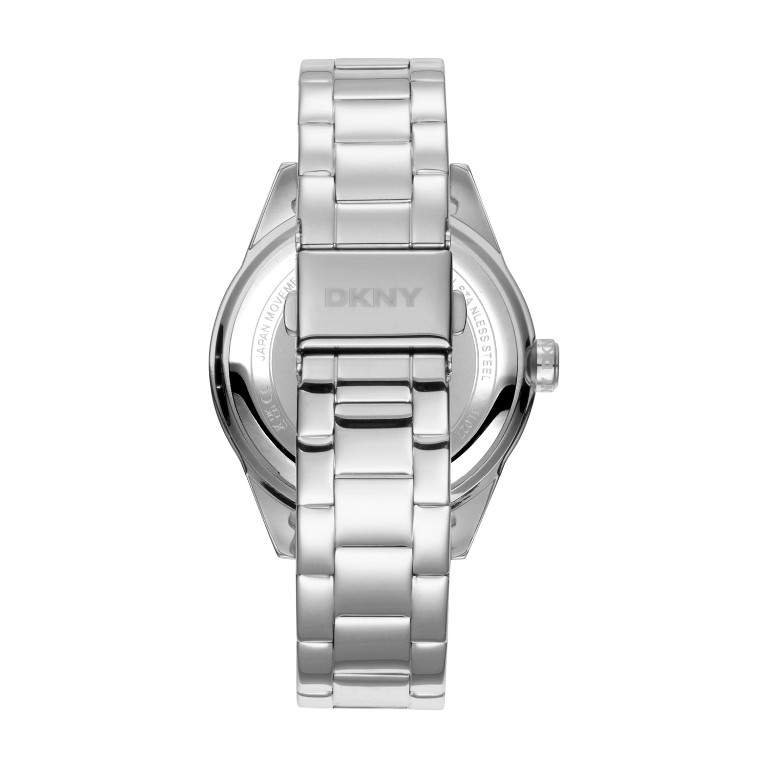 DKNY Nolita Multi Glitz Silver 40mm Mother of Pearl Watch
