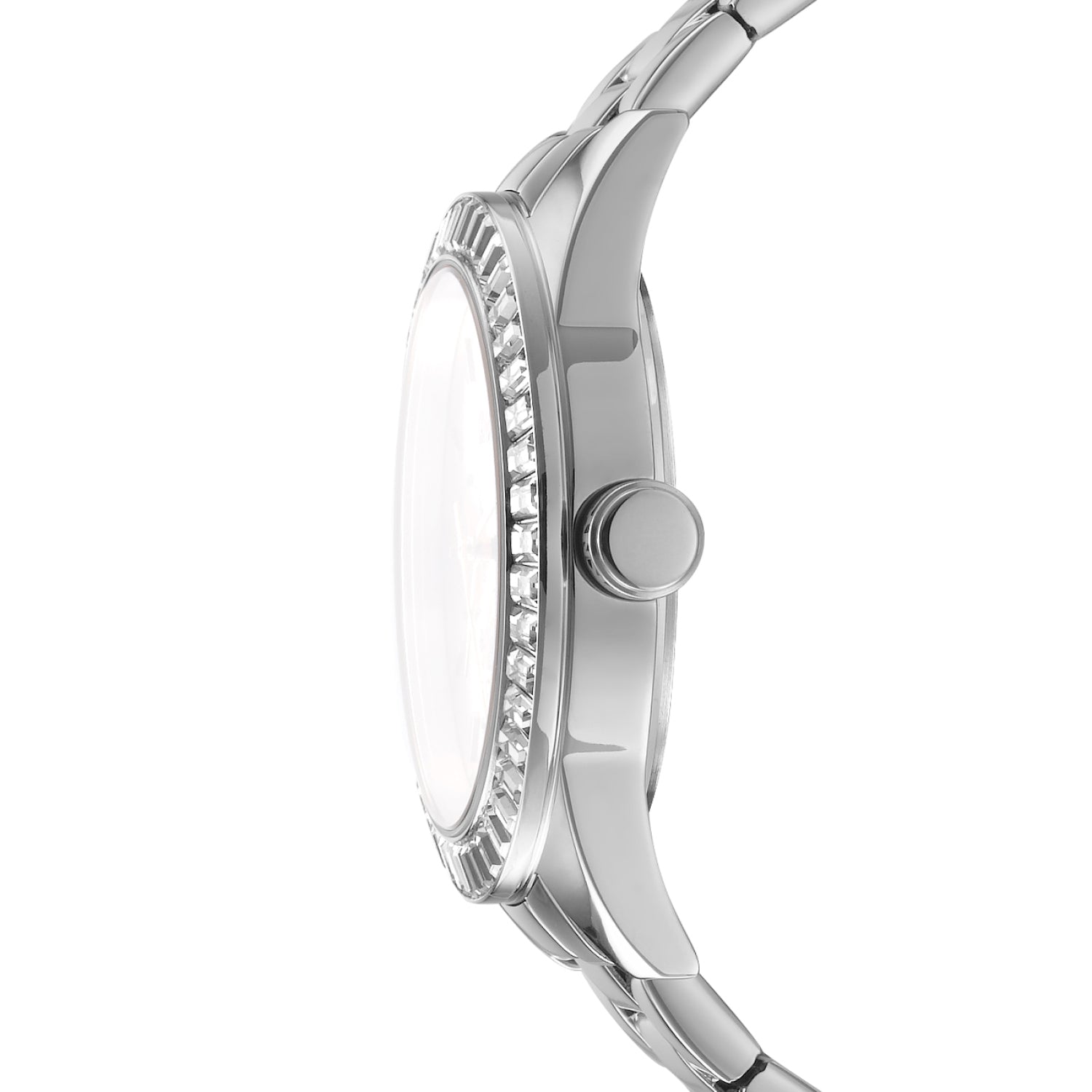 DKNY Nolita Multi Glitz White Dial Stainless Steel Watch DK1L027M0015