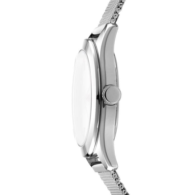 DKNY Astoria Logo Silver Dial Stainless Steel Watch DK1L032M0015