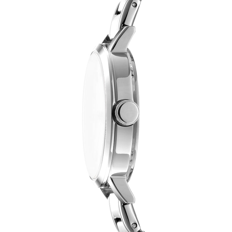 DKNY Soho Glitz Silver Dial Stainless Steel Watch DK1L038M0045