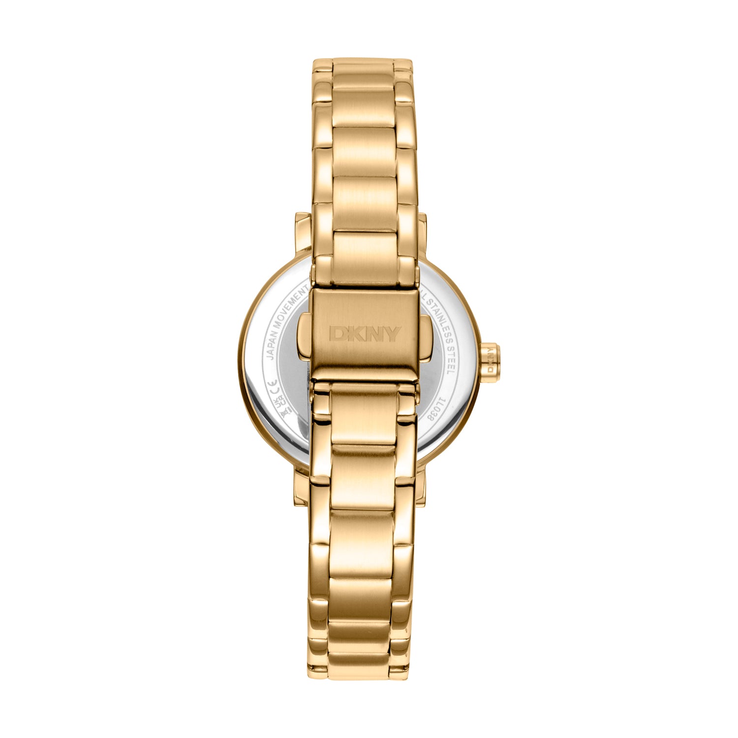 DKNY Soho Glitz Silver Dial Stainless Steel Watch DK1L038M0055