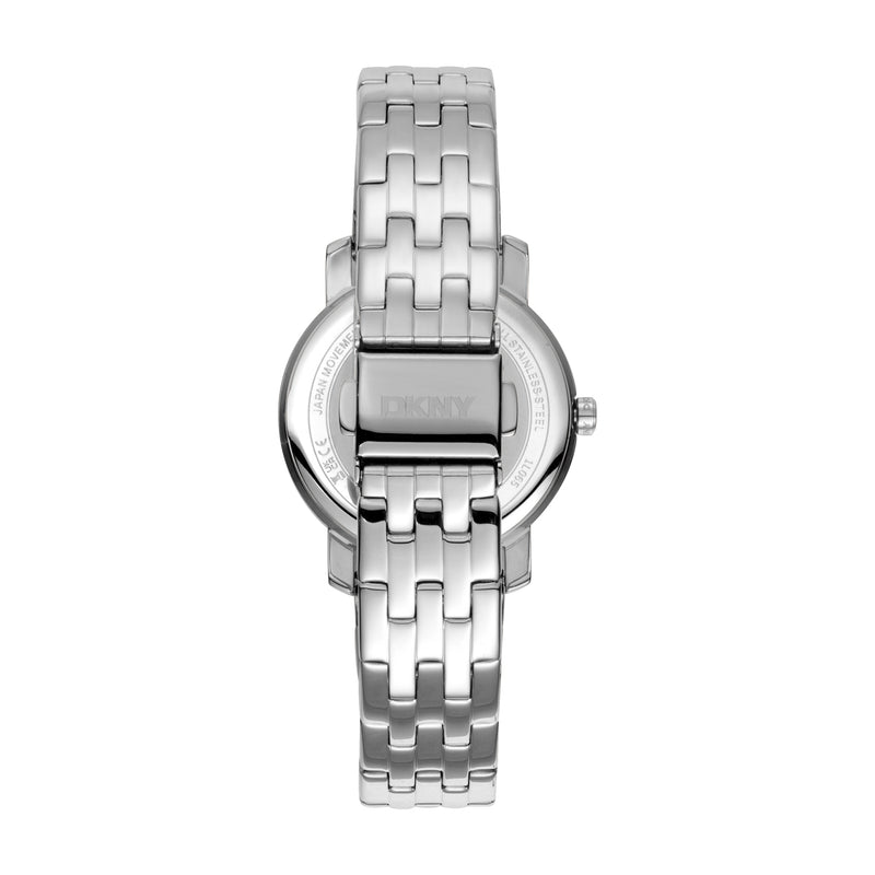 DKNY Astoria Glitz Silver Dial Stainless Steel Watch DK1L065M0035