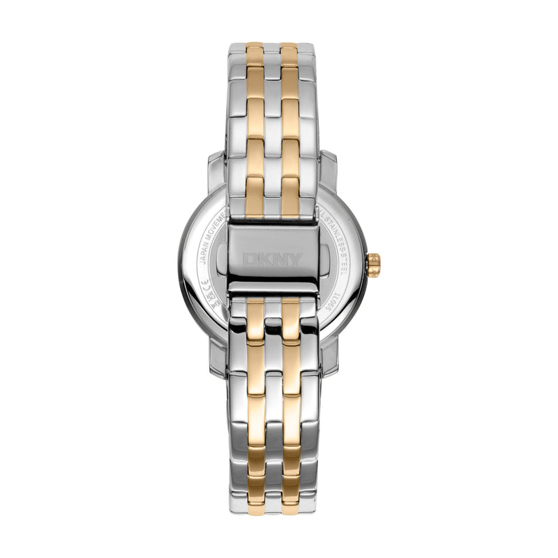 DKNY Astoria Glitz Silver Dial Stainless Steel Watch DK1L065M0065