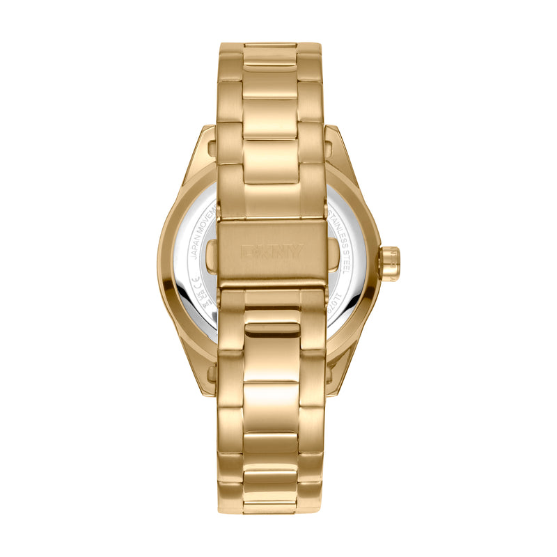 DKNY Nolita Sport Champagne Dial Stainless Steel Watch DK1L079M0025