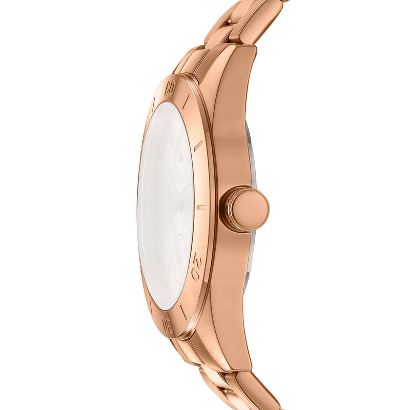 DKNY Nolita Sport Rose Gold Dial Stainless Steel Watch DK1L079M0035