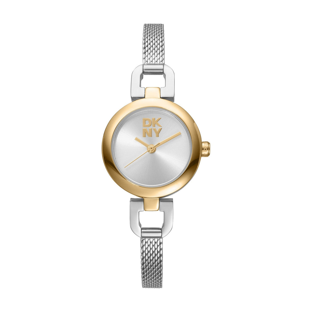 DKNY Milanese Two-Tone 26mm Silver Dial Womens Watch DK1L161M0255