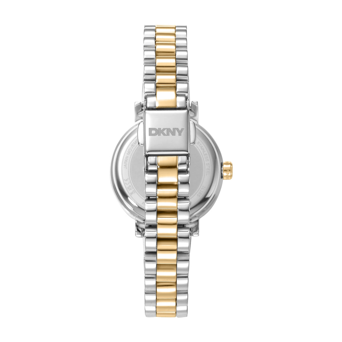 DKNY Essentials Two-Tone 28mm Womens Watch + Gold Bracelet DK1L165M0085
