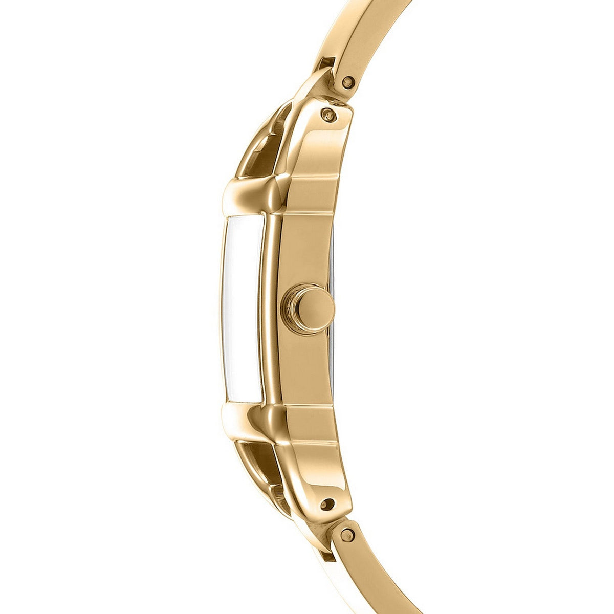 DKNY Signature Shape Champagne Dial Gold Steel Womens Watch DK1L179M0235 view 3