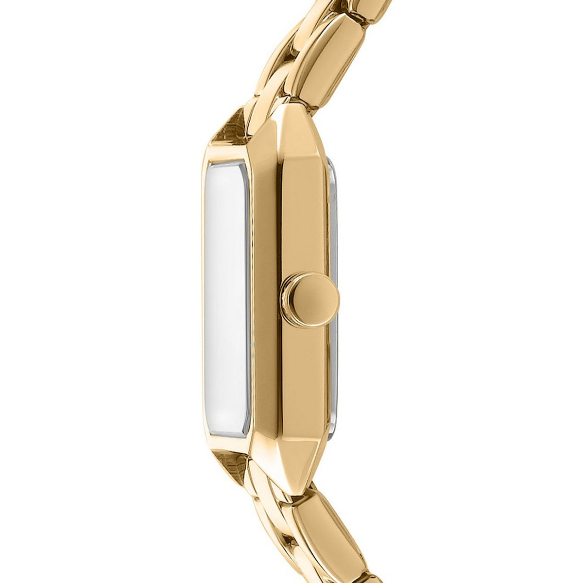 DKNY Signature Shape Champagne Dial Gold Steel Womens Watch DK1L180M0065 view 3